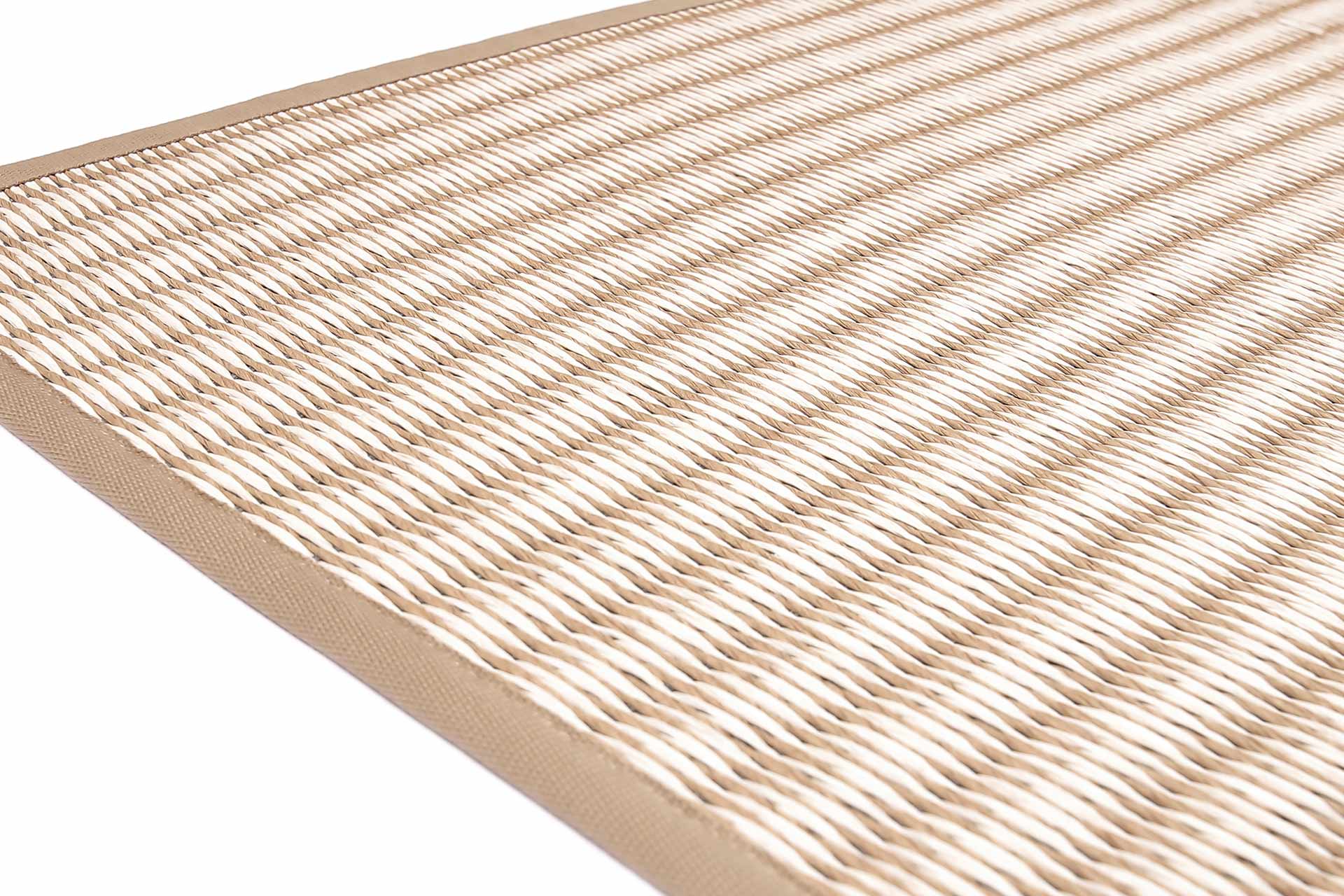 VM Carpet Kelo paperinarumatto 80x200cm natur-valkoinen