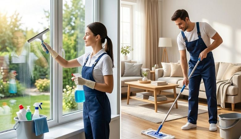 3–5 h kotisiivous tai ikkunanpesu | Pääkaupunkiseutu | -60 % 3h ikkunanpesu tai kotisiivous