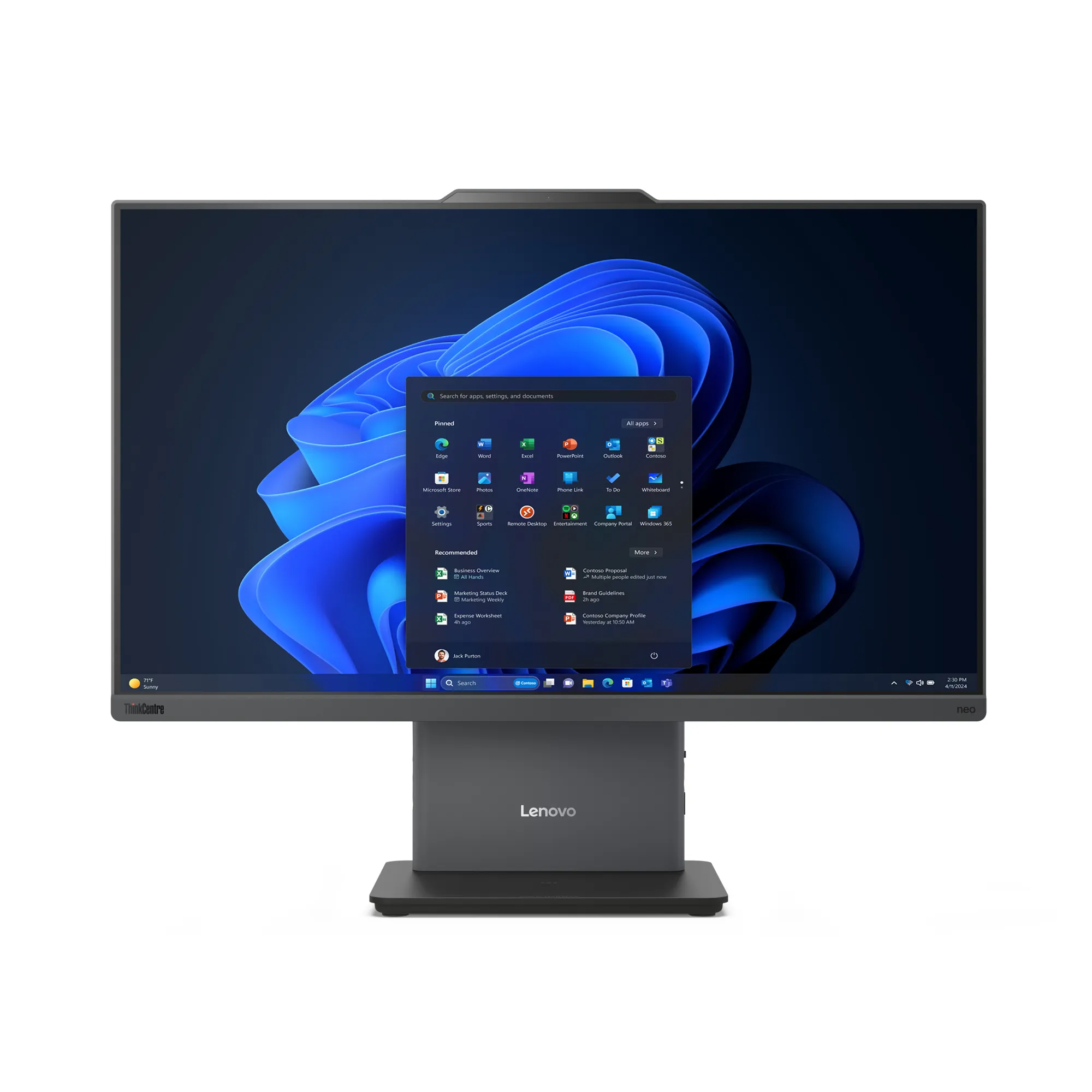 Lenovo ThinkCentre neo 50a 24 Gen 5 Intel Core 5 210H, 16 Gt, 256 Gt
