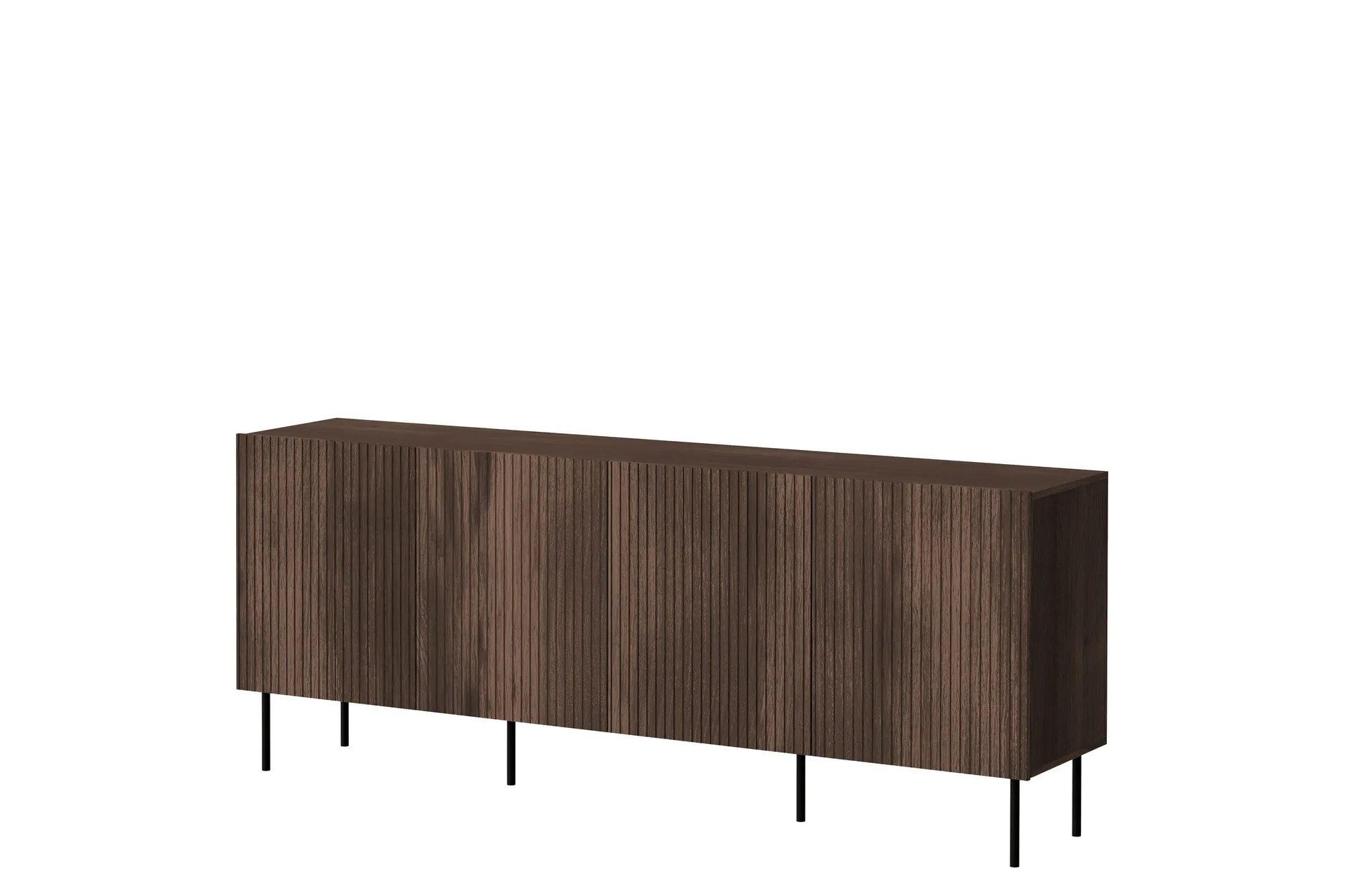 Lipasto Hammarstrand tumma puu Leveys 201 cm Korkeus 81 cm