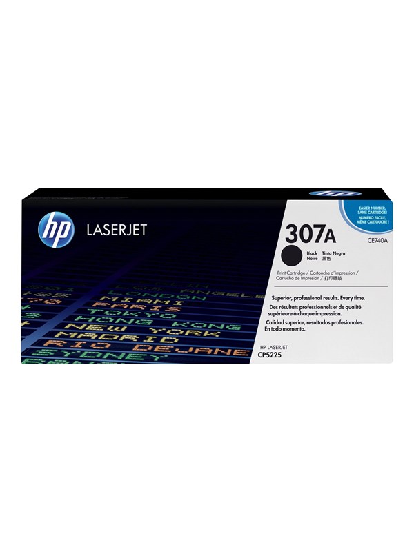 HP 307A / CE740A Musta Toner