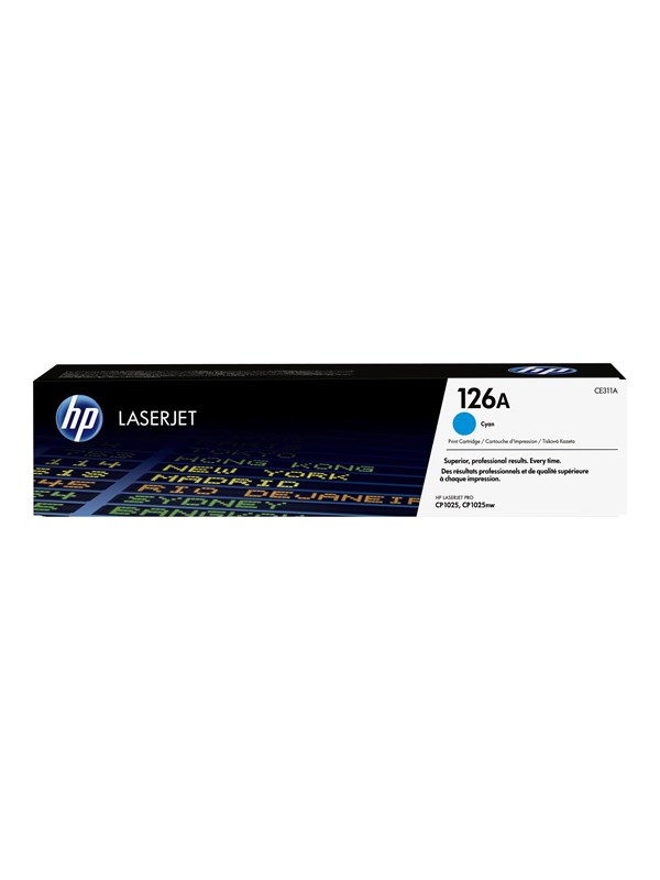HP 126A / CE311A syaani värikasetti