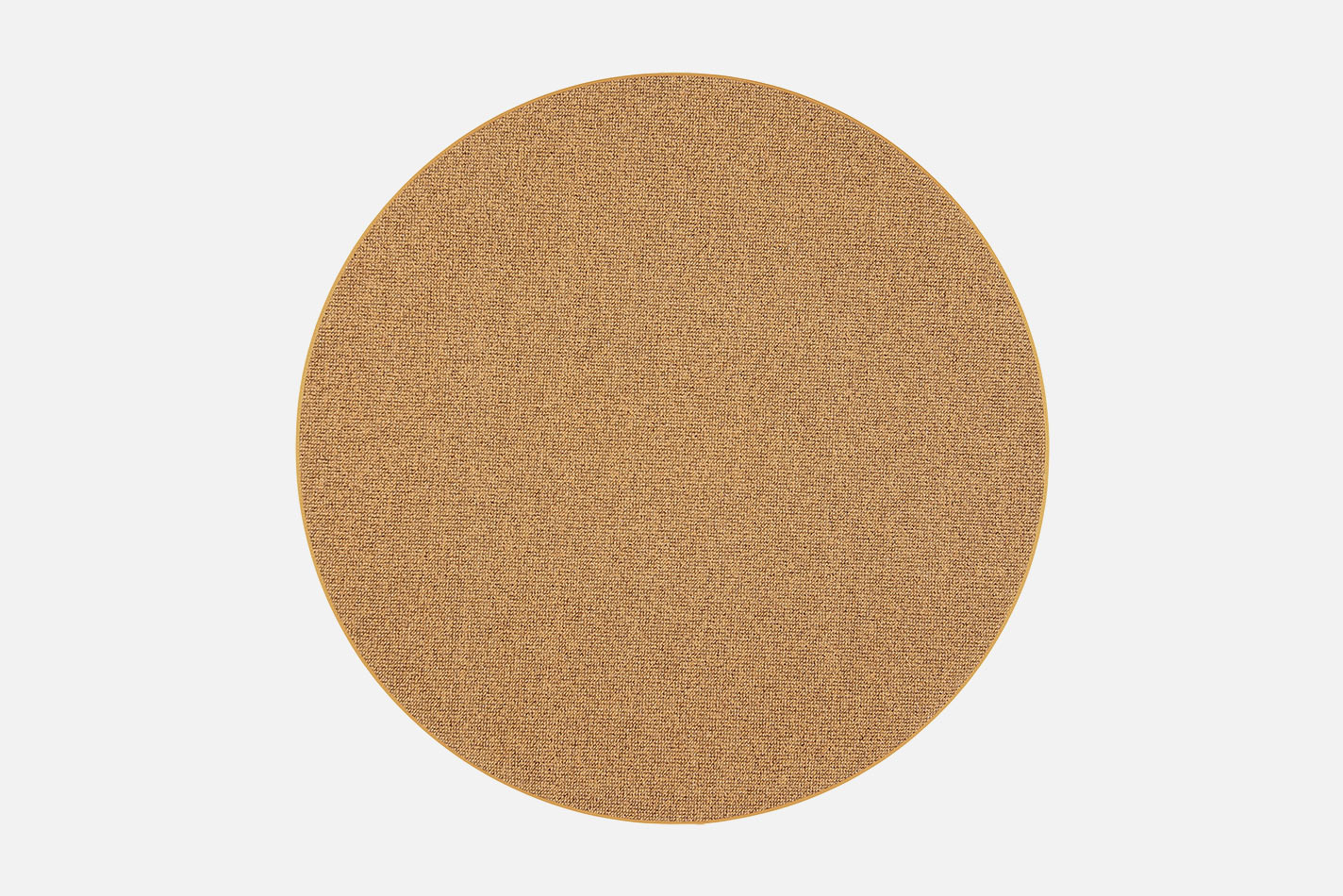 VM Carpet Tweed pyöreä Ø160cm keltainen